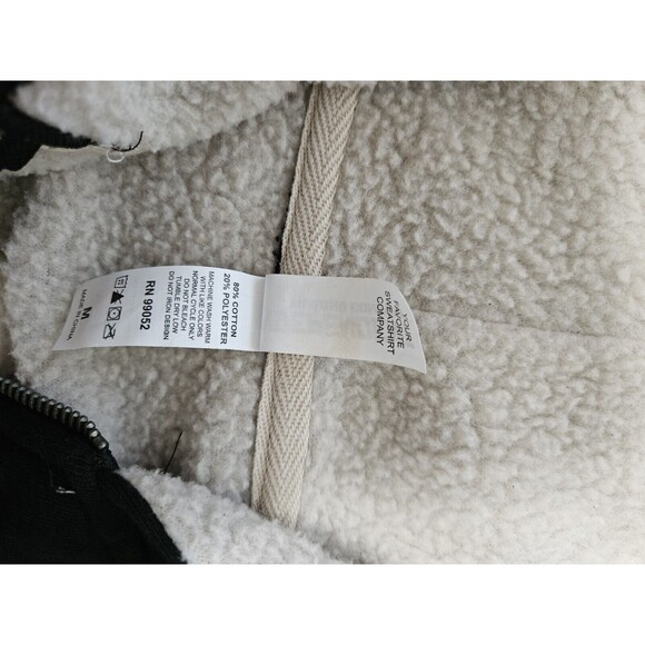 Independent Trading Co. Black Hood Sweatshirt Medium Hoodie Embroidered Logo - Picture 9 of 10